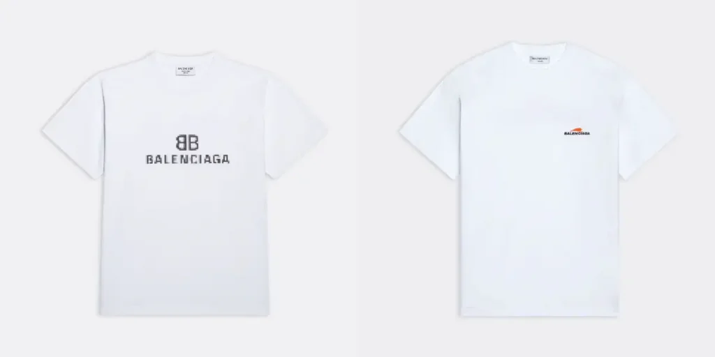 BB PIXEL Logo 印花白色 T-Shirt / 虎年 Logo T-Shirt